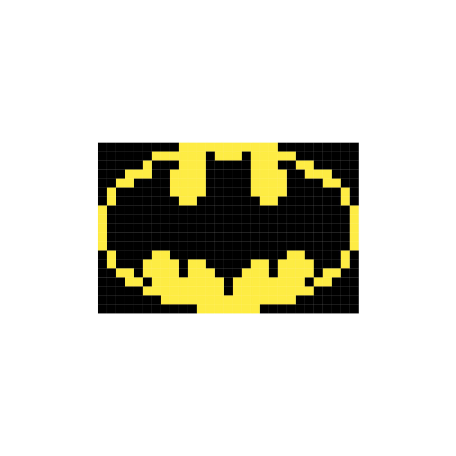Batman 1 mini cross stitch – Crafty Little Devils